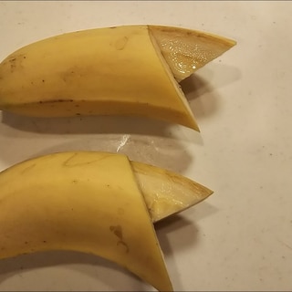 バナナのおしゃれ切り